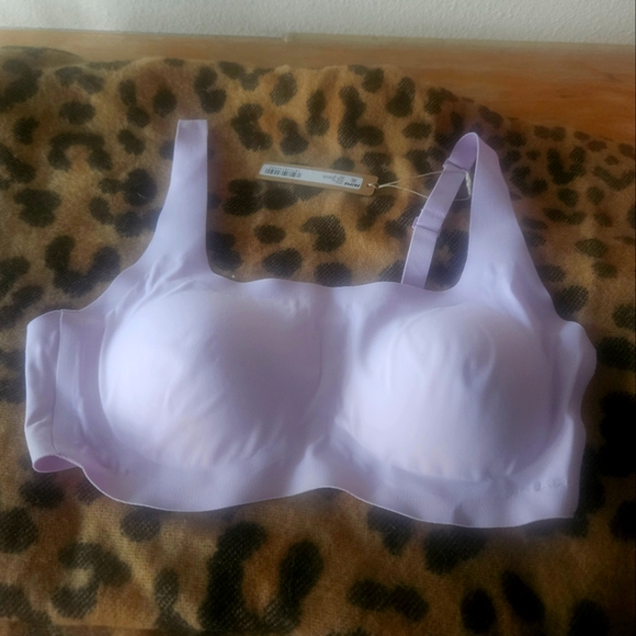NWT SKIMS BRA SIZE MEDIUM LAVENDAR PINK COLORSTORY - Picture 1 of 8